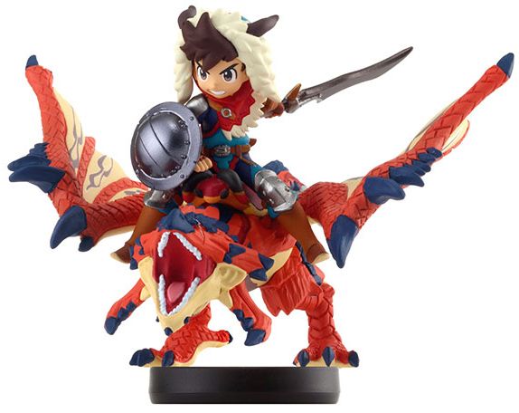 One-Eyed Rathalos & Rider Boy amiibo Monster Hunter Stories