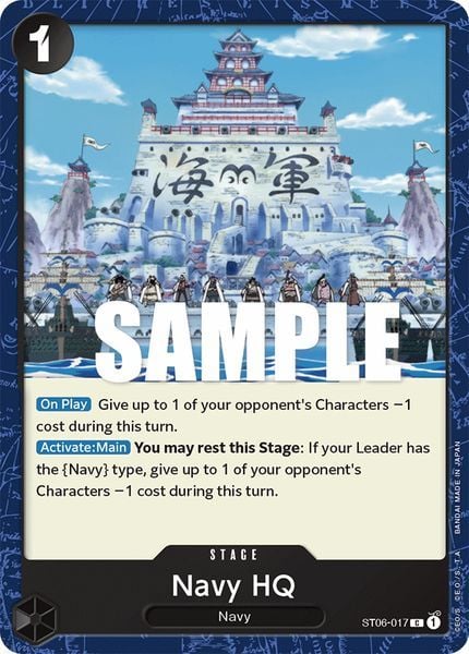 thẻ bài One Piece Card Game stage