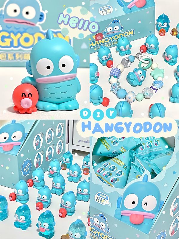 Mua Túi Mù Mô hình Hangyodon Cuộc Sống Không Lo Âu Moetch Bean Bag RM30 mở may mắn dùng sưu tầm trưng bày