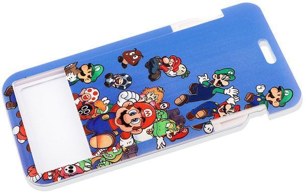 Shop văn phòng phẩm Dây đeo thẻ học sinh sinh viên kèm bảng tên Super Mario Bros.