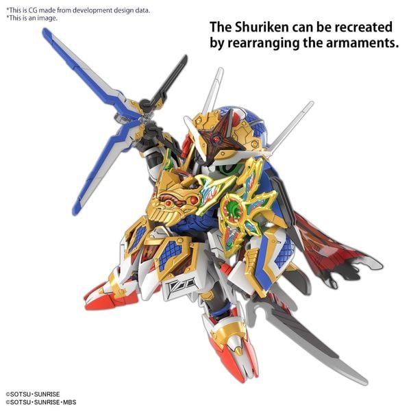 mô hình Onmitsu Gundam Aerial SDW Heroes chất lượng cao