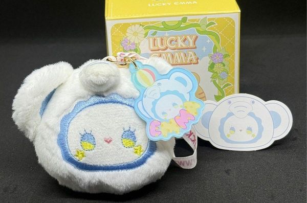Cửa hàng đồ chơi bán hộp mù Hộp Mù Lucky Emma Rua Rua Zoo Scented Plush Keychain Blind Box nhận nhận vật ngẫu nhiên dễ thương