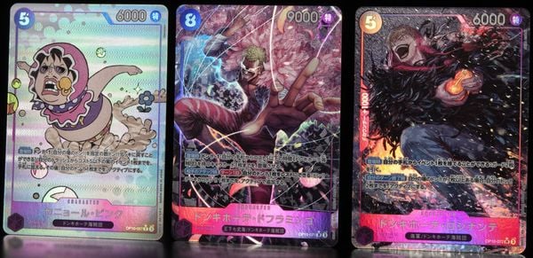 unbox One Piece Card Game Booster Pack OP-10 Royal Blood nhận thẻ thật chính hãng in hình cực đẹp