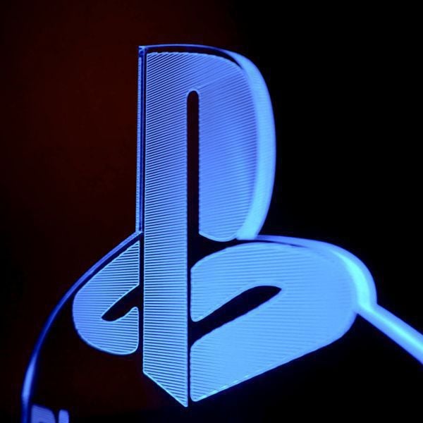 Shop bán Đèn LED 3D RGB trang trí bàn Gaming PlayStation tặng kèm remote