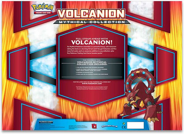 MYTHICAL POKEMON COLLECTION VOLCANION POKEMON TRADING CARD GAME