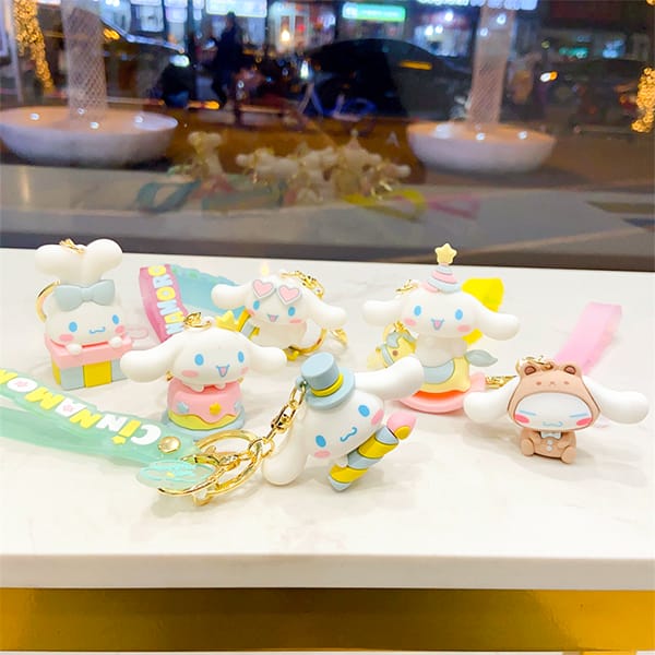 Shop bán phụ kiện quà tặng trang trí hình thỏ tai dài Sanrio Cinnamoroll