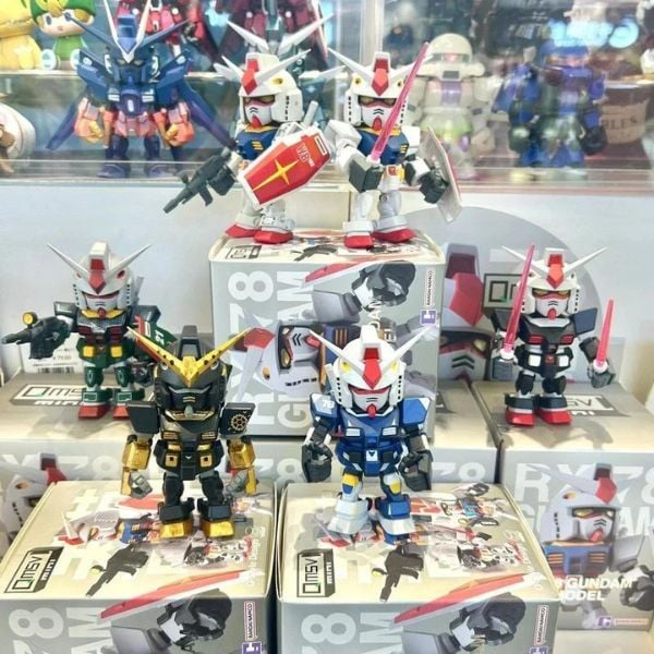 nShop giao hàng hỏa tốc Hộp Mù QMSV Mini RX-78 Gundam 2nd Model Blind Box