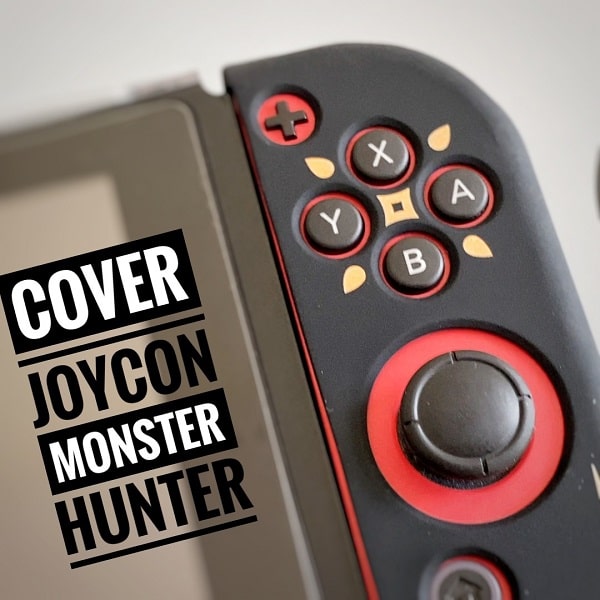 Ốp Joy-con Silicon hình Monster Hunter cho Nintendo Switch