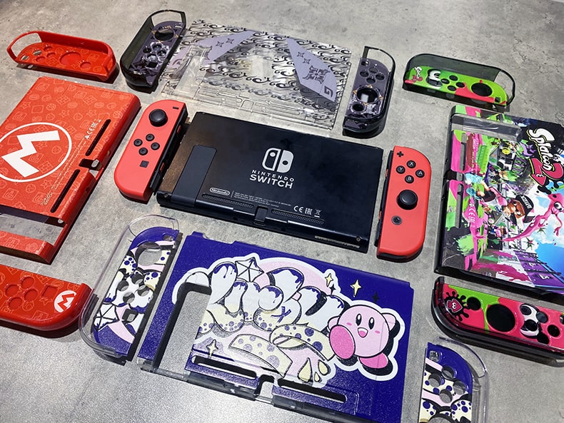 Ốp lưng in hình nhiều họa tiết đẹp mắt cho Nintendo Switch