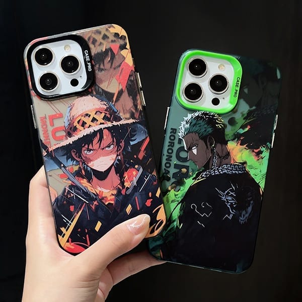 Mua case ốp lưng iPhone 15 hình anime One Piece nhân vật Zoro Luffy giá rẻ nhất