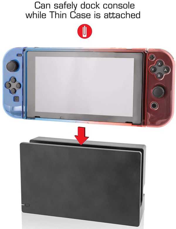 Ốp lưng silicon Nyko Thin Case cho Nintendo Switch chính hãng siêu bền