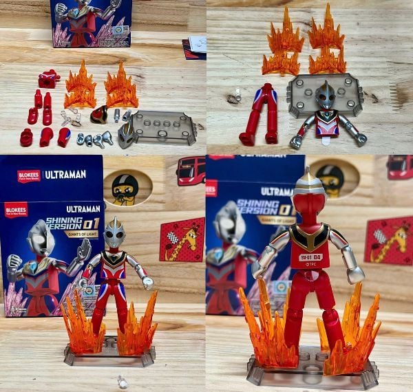 Mô hình Ultraman Shining Version 01 Giant Of Light Blind Box Figures Blokees 71205 hộp mù ngãu nhiên đẹp mắt giá rẻ dễ thương màu sắc tươi đẹp quà tặng bé