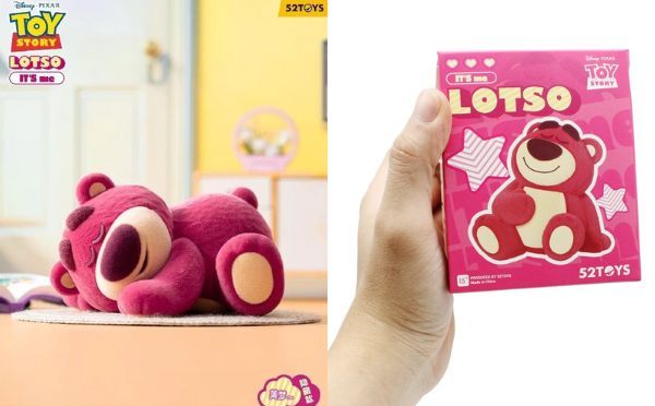 Mô hình Mô hình Gấu Dâu Lotso It's Me Blindbox 52TOYS hộp mù ngãu nhiên đẹp mắt giá rẻ dễ thương màu sắc tươi đẹp quà tặng bé
