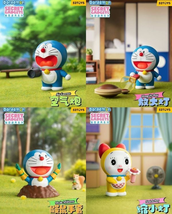Mô hình Doraemon Magic Gadgets Blindbox 52TOYS hộp mù ngãu nhiên giá rẻ chất lượng tốt màu sơn chi tiết đẹp mắt trang