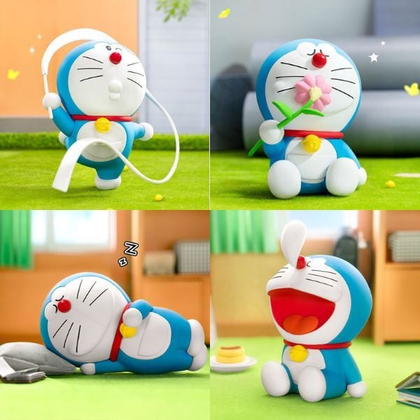 Mô hình Doraemon Leisure Time Blindbox 52TOYS hộp mù ngãu nhiên giá rẻ chất lượng tốt màu sơn chi tiết đẹp mắt trang
