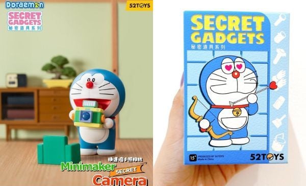 Mô hình Doraemon Magic Gadgets Blindbox 52TOYS hộp mù ngãu nhiên giá rẻ đẹp mắt chi tiết đáng yêu mua trang trí góc họ