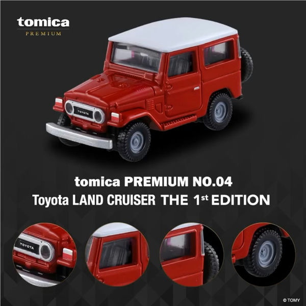 Mô hình đồ chơi xe Tomica Premium 04 Toyota Land Cruiser - Release Commemoration Version giao nhanh trong ngày 1 tiếng nội thành Sài Gòn Hà Nội