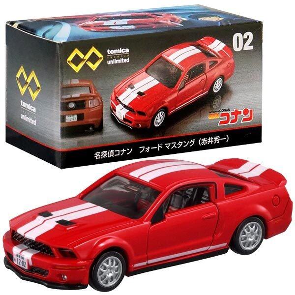 09 Tomica PRM Unlimited No. 02 Detective Conan Ford Mustang Shuichi Akai quà tặng sưu tập sinh nhật kỷ niệm cho các bé