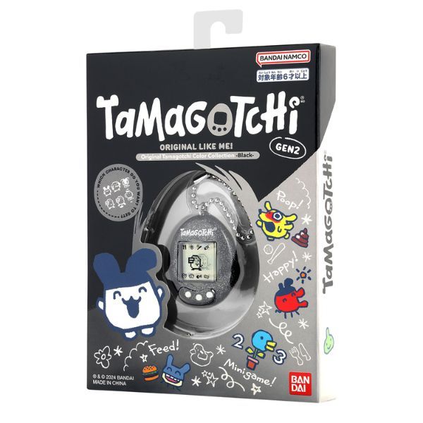 Original Tamagotchi Color Collection Black có sẵn tại nShop