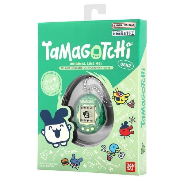 Original Tamagotchi Color Collection Green có sẵn tại nShop