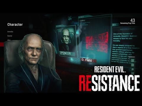 Oswell E Spencer Resident Evil 5 Resistance