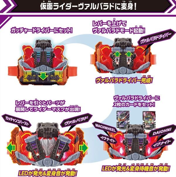 Đồ chơi biến hình thắt lưng Kamen Rider Gotchard DX Gotcharigniter chất lượng tốt thiết kế đẹp mắt chi tiết cao cấp giá ưu đãi có giao hàng toàn quốc
