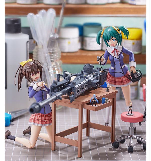 Mô hình lắp ráp Bukiko Kotobuki Wakaba Girls High School Winter Clothes Modelers Edition Kotobukiya JK038 nữ sinh dễ thương độc đáo ấn tượng tạo dáng linh hoạt