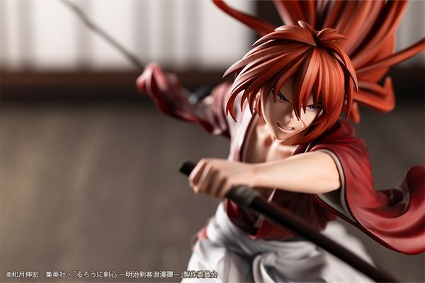 ARTFX J Kenshin Himura 18 Rurouni Kenshin Kotobukiya PV152 mô hình figure cao cấp chi tiết siêu đẹp đã hoàn thiện