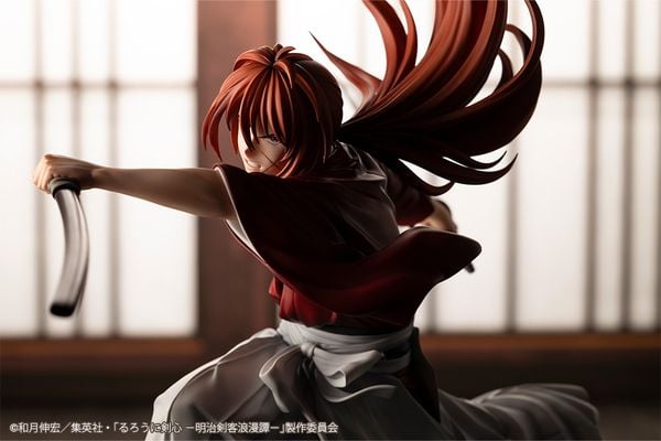 ARTFX J Kenshin Himura 18 Rurouni Kenshin Kotobukiya PV152 figure nhân vật anime cao cấp chính hãng