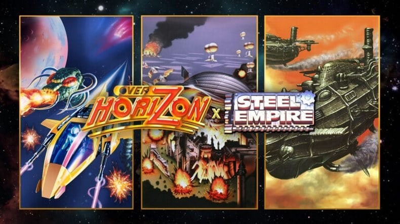Over Horizon X Steel Empire, bộ đôi hai game Shoot'em up