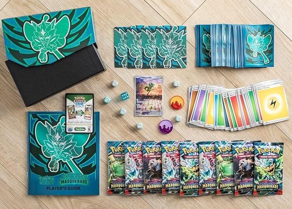 Shop bán Thẻ bài PE56 Pokemon TCG Scarlet & Violet Twilight Masquerade Elite Trainer Box hàng thật chính hãng nhiều thẻ hiếm mạnh bổ sung bộ sưu tập của bạn