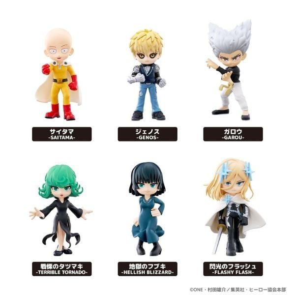 Hộp Mù PalVerse One Punch Man Blind Box là đồ chơi thú vị, chứa đựng những mô hình xinh xắn