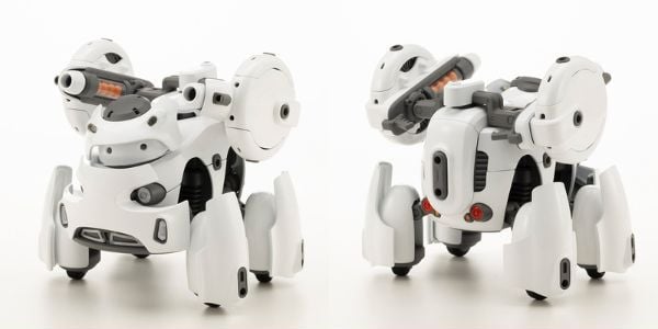 Mô hình lắp ráp Maruttoys Tamotu Type-S White Ver KP713 chính hãng Kotobukiya chính hãng chi tiết đẹp mắt tạo dáng thú vị