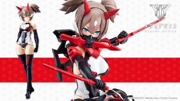 Mô hình lắp ráp Megami Device Asra Ninja Kaname Kotobukiya KP715 dễ thương chất lượng tốt chi tiết đẹp mắt tạo dáng đa dạng thú vị