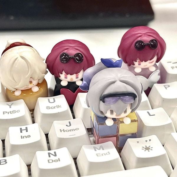 Hộp Mù Mihoyo Honkai Star Rail Fingertip Keycap là sản phẩm đồ chơi thú vị, chứa đựng những nút bấm siêu xinh