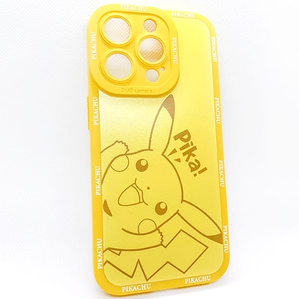 Shop chuyên ốp lưng bán case iPhone 15 hình Pokemon Pikachu Pika chuột điện giá tốt