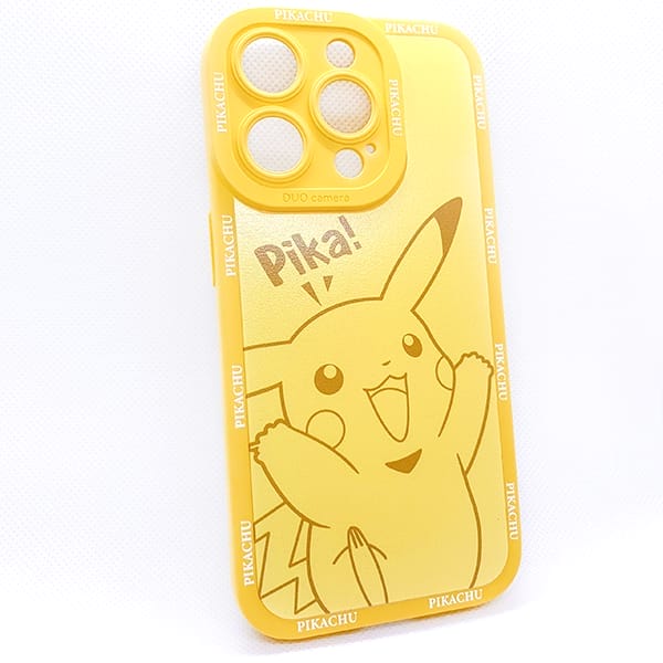 Shop chuyên ốp lưng bán case iPhone 15 hình Pokemon Pikachu Pika chuột điện giá tốt