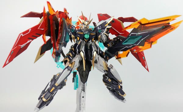 Mua mô hình lắp ráp giống Gundam Super Nova Martial Emperor có súng pháo lớn cực đẹp