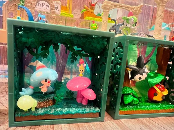Mua Hộp Mù Pokemon Frame Deep Woods Re-Ment Blind Box 20831 mô hình siêu đẹp, chính hãng tại nShop