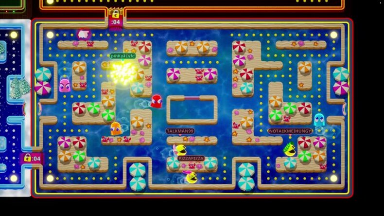 PAC-MAN Mega Tunnel Battle: Chomp Champs có chế độ arcade kiếm Token để đổi đồ đạc