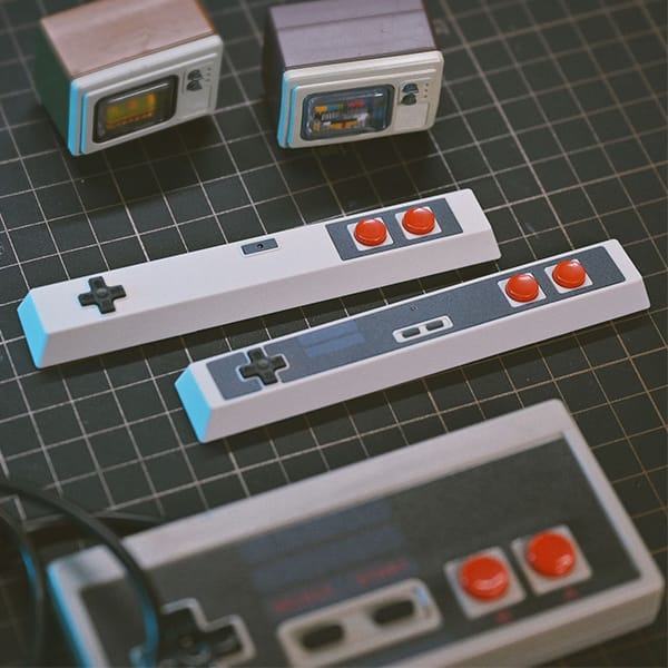 Mua keycap thanh Space cho phím cơ hình tay cầm chơi game tay bấm NES retro 1985 giá tốt