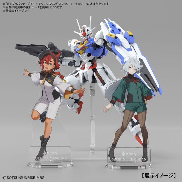 Gunpla Package Art Acrylic Stand Gundam The Witch from Mercury chất lượng cao
