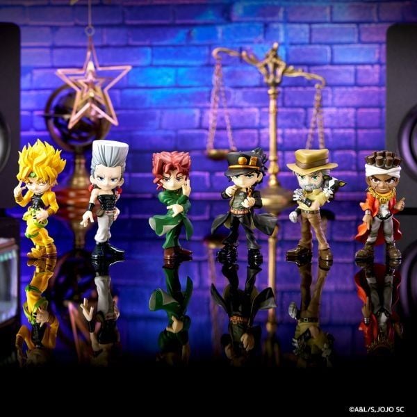 Hộp Mù PalVerse JoJo’s Bizarre Adventure Stardust Crusaders Blind Box là lựa chọn tuyệt vời cho người đam mê các món đồ trang trí xinh xắn