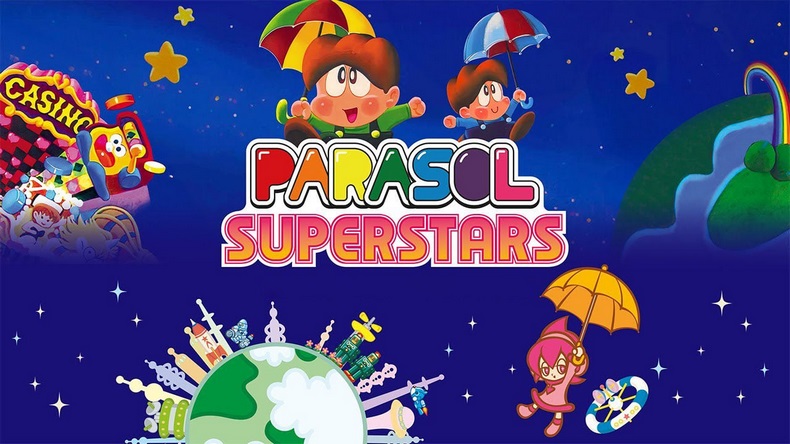 Parasol Superstars, bộ sưu tập 2 game đi cảnh cổ điển hoàn chỉnh từ ININ Games và TAITO