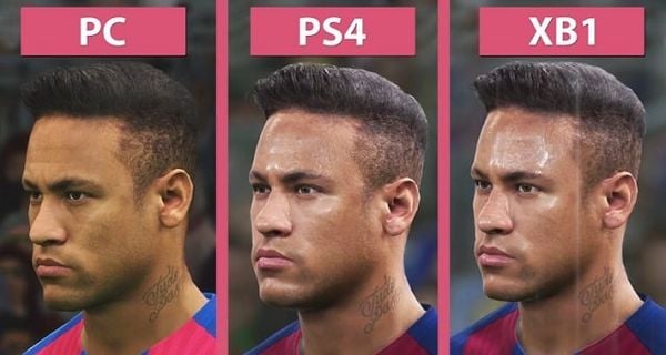 PES PS4 vs PC