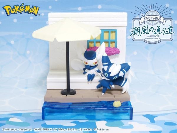 phân biệt figure Pokemon Town 3 Sea Breeze Path thật giả