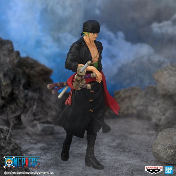 phân biệt mô hình One Piece The Shukko Roronoa Zoro real