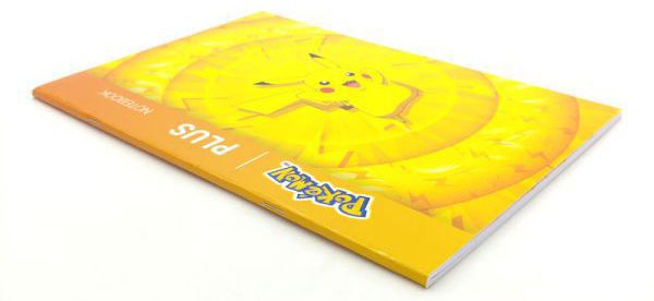 Nhà sách dụng cụ văn phòng phẩm Tập học sinh Notebook B5 Pokemon kẻ ngang 72 trang màu vàng