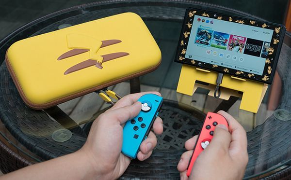 phụ kiện bóp đựng Nintendo Switch Pikachu Edition tiện lợi