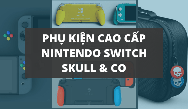 Phụ kiện Nintendo Switch cao cấp Skull and Co